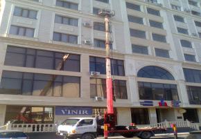 Услуги автовышки 25м 0554895505
